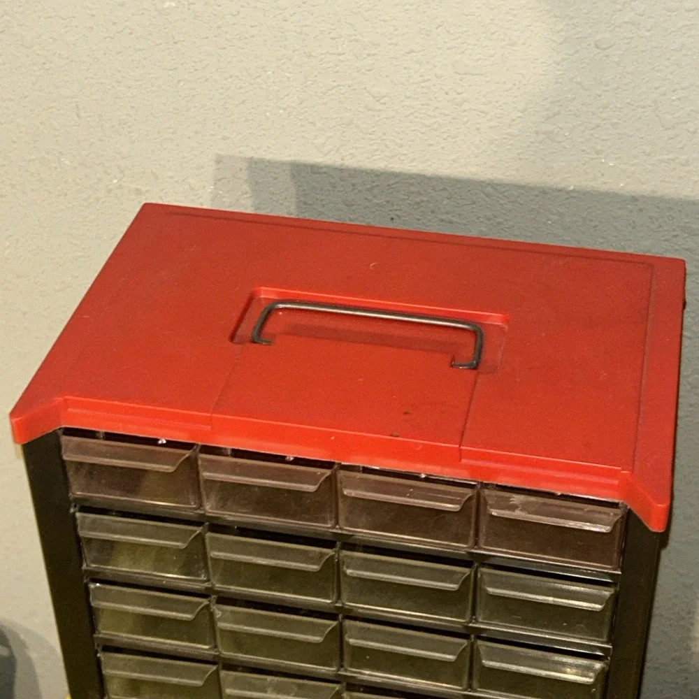 23 Drawer Multi Use Plastic Drawers Metal Frame Storage Container